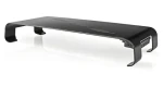 Nedis Stojan pod monitor s USB hubom / Stojan na monitor / nosnosť 18 kg / USB hub 4X USB 3.0 (ERGOMFSU3400BK)