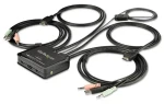 StarTech 2- Port HDMI KVM Switch čierna / KVM prepínač / 4K 60Hz / USB / nezávislý na OS (SV211HDUA4K)