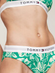 Dámske plavky UW0UW05366 0IE Green with Pattern Tommy Hilfiger