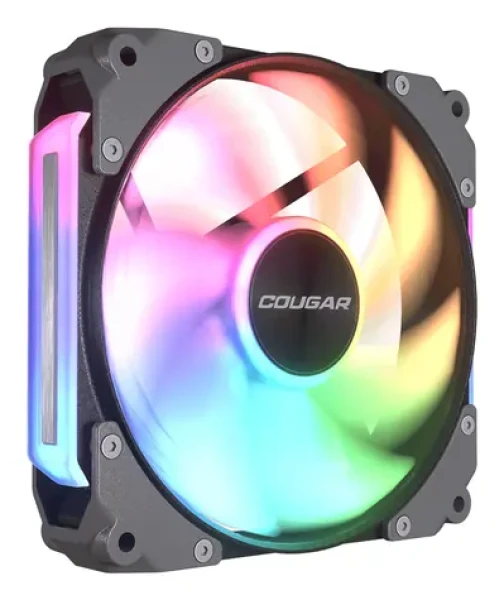 COUGAR Apolar 120 ARGB Reverse Blade čierna / Ventilátor / 120 mm / 75,4 CFM / PWM / ARGB (CF-ARB12HB-RGB)