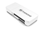 Transcend RDF5 čítačka pamäťových kariet biela / USB-A 3.1 Gen 1 / SDXC / microSDXC / UHS-I (TS-RDF5W)