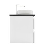 Kúpeľňová skrinka s umývadlom SAT B-Way 119x50x45 cm biela lesk BWAY2120WTK2BB BWAY2120WTK2BB