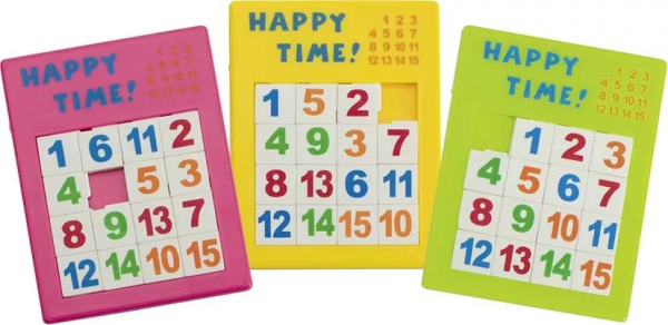 Goki Goki Logická hra – posúvacia puzzle čísla