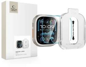 Tech-Protect Easy Set+ / Tvrdené sklo pre inteligentné hodinky / Apple Watch Ultra 1/2/3 / 49 mm / 2 ks