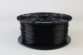 Filament-PM PET-G tlačová struna čierna 1,75 mm 1 kg Filament PM