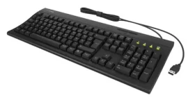 Keysonic KSK-8041U-CR čierna / Klávesnica / plná veľkosť / DE / čítačka čipových kariet / USB (61082)