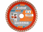 Extol- Premium Kotúč diamantový rezný turbo 180x22.2mm / suché aj mokré rezanie (EX108754)