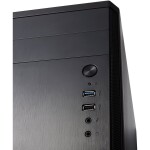 Fractal Design Core 1100 / mATX / bez zdroja / čierna (FD-CA-CORE-1100-BL)