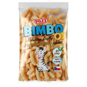 POEX BIMBO Kukuričné chrumky - s marhuľovou príchuťou 100 g