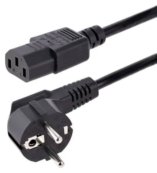 StarTech napájací kábel Schuko - C13 3M čierna / Napájací kábel / 250 V / 10 A (713E-3M-POWER-CORD)