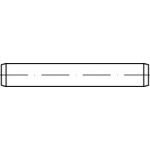 TOOLCRAFT TO-5436774 valcový kolík 16 mm ocel 1 ks; TO-5436774