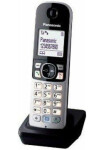 Panasonic KX-TGA681FXB čierna / DECT prídavný mikrotelefón pre KX-TG6811 amp; 6812 amp; 6821 amp; 6881 (KX-TGA681FXB)