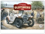 NOTIQUE Nástenný kalendár Oldtimers - Václav Zapadlík 2026, 64 x 42 cm (PGN-35192-L)