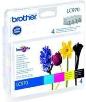 Brother Toner originálny Ink LC-970 Value Pack - LC-970VALBPDR