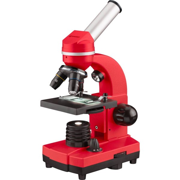 Bresser Optik Biolux SEL Schülermikroskop, monokulárny detský mikroskop, 1600 x, vrchné svetlo, spodné svetlo, 8855600E8G000; 8855600E8G000