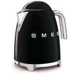 SMEG KLF03BLEU čierna / Rýchlovarná kanvica / 1.7L / 2400W (KLF03BLEU)