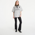 Tričko Palm Angels Palm Sport Stripes Polo S/S UNISEX Navy Blue/ White XL