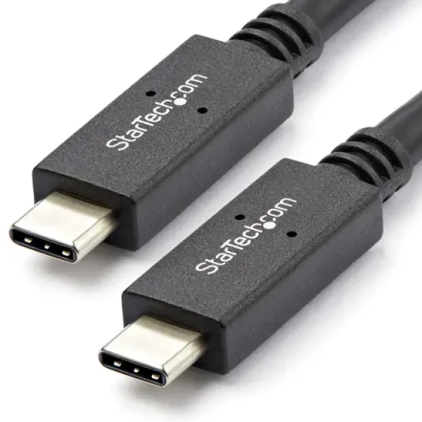 StarTech kábel USB-C s Power Delivery 5A čierna / 10Gbps / 1m (USB31C5C1M)