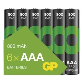 GP Nabíjacie batérie ReCyko Pro AAA (HR03) 800mAh 6ks (1032126080)