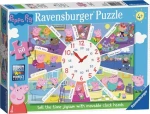 Ravensburger Puzzle s hodinami Prasiatko Peppa XL