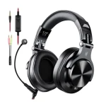 OneOdio Fusion A71M čierna / Profesionálne slúchadlá / mikrofón / 3.5mm Jack (FusionA71M)