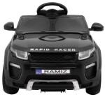 Mamido Elektrické autíčko športové Rapid Racer čierny