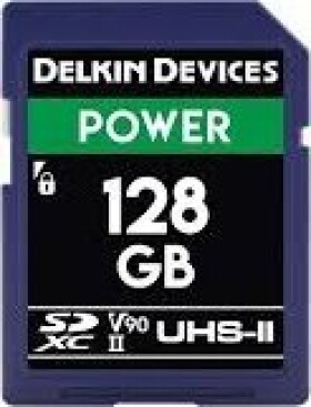 Delkin Power 2000x SDXC 128 GB Class 10 UHS-II/U3 V90 (DDSDG2000128)