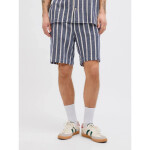 Jack&Jones krátke nohavice JPSTJAIDEN COBA STRIPE JOG SHORTS REG SN 12274413 OCEAN CAVERN M