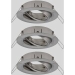 Paulmann 92485 EBL Choose vstavané bodové svietidlo sada 3 ks 10 W železo (kartáčovamé); 92485