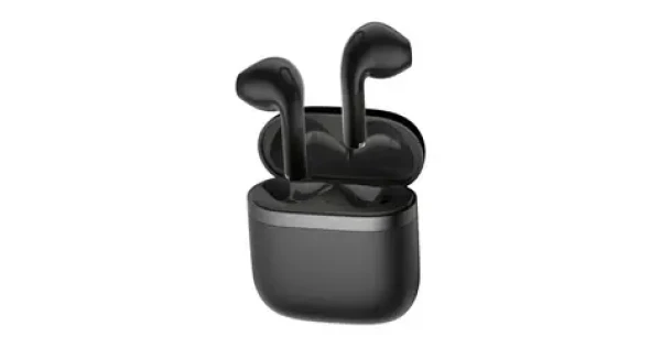 Edifier W200T čierna / Bezdrôtové slúchadlá / mikrofón / Bluetooth 5.4 / IP54 / dobíjacie púzdro (W200T black)