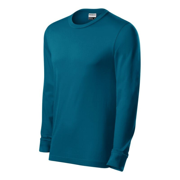Unisex tričko Resist LS (petrol blue) S