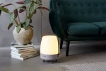 Lite- UP Play šedá / Prenosná lampa s reproduktorom / LED (KO06-0103LS012-00)