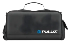 Puluz Fotobrašna cez rameno čierna / Taška cez rameno / vodeodolná / 37 × 20 × 13 cm (PU5016B)