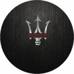 Jedlý papier Maserati logo 19,5 cm - Pictu Hap - Pictu Hap