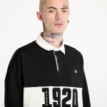 Tričko New Era Drop Shoulder Rugby Shirt UNISEX Black M