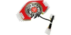 GIGABYTE Cyclops / chladič graf. karty / Radeon x700 - 1650 / Nvidia GF 6600 - 7600 / dopredaj (24TUDUE21FCKT1)