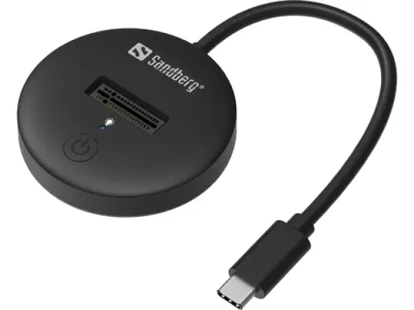Sandberg USB 3.2 Dock pre M.2+NVMe SSD čierna (136-47)