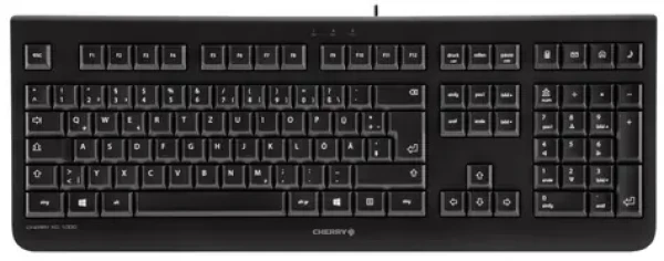 CHERRY JK-0800ES-2 čierna / Kancelárska klávesnica / drôtová / USB / ES layout (JK-0800ES-2)