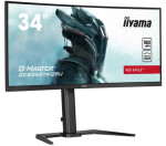 34" IIYAMA G-Master GB3467WQSU Red Eagle čierna / VA / 3440 x 1440 / 21:9 / 0.3ms / 4000:1 / 500cd / repro / HDMI / DP (GCB3481WQSU-B1)