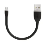 Satechi Flexible kábel USB - microUSB 0.15m čierna (ST-FCM6B)