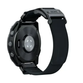 Aulumu C11 Mag-Buckle Slim Remienok pre Garmin Watch (QuickFit 26mm), čierna pracka, čierny remienok (6975941661686)