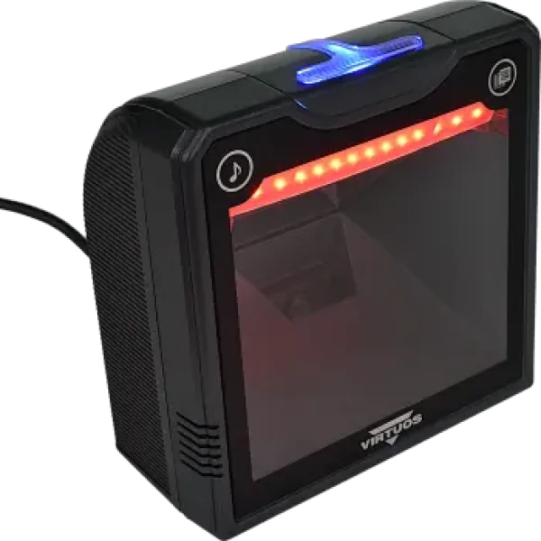 Virtuos HT-865A čierna / snímač 1D amp; 2D čiarových kódov / emulácia RS-232 / USB (EHE0007)