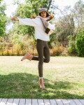 Muris Siberia Dusty Pink AD zimné barefoot čižmy 38 EUR