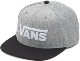 Vans DROP II HEATHER GREY/BLACK pánska šiltovka