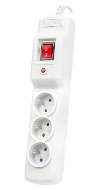 Armac Multi M3 sivá / Prepäťová ochrana / 3 zásuvky / 1,5 m kábel / 2500 W (M3/15/SZ)