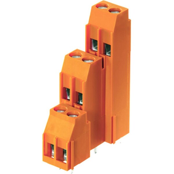 Weidmüller 1979180000 trojposchodovej svorky 4 mm² Pólov 48 oranžová 10 ks; 1979180000