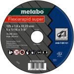 Metabo 616192000 rezný kotúč rovný 125 mm 25 ks list, Profily; 616192000