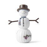 KÄHLER Vianočná dekorácia Hammershøi Christmas Snowman 11,5 cm