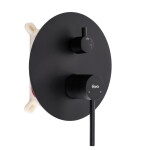 REA - Podomietková sprchová sada Foss Clif Black + BOX REA-P5968