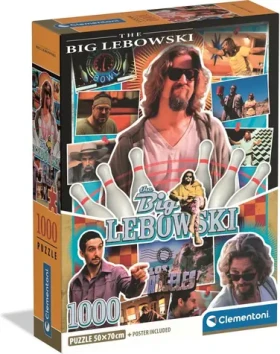 Clementoni Puzzle Kultové filmy: Big Lebowsky